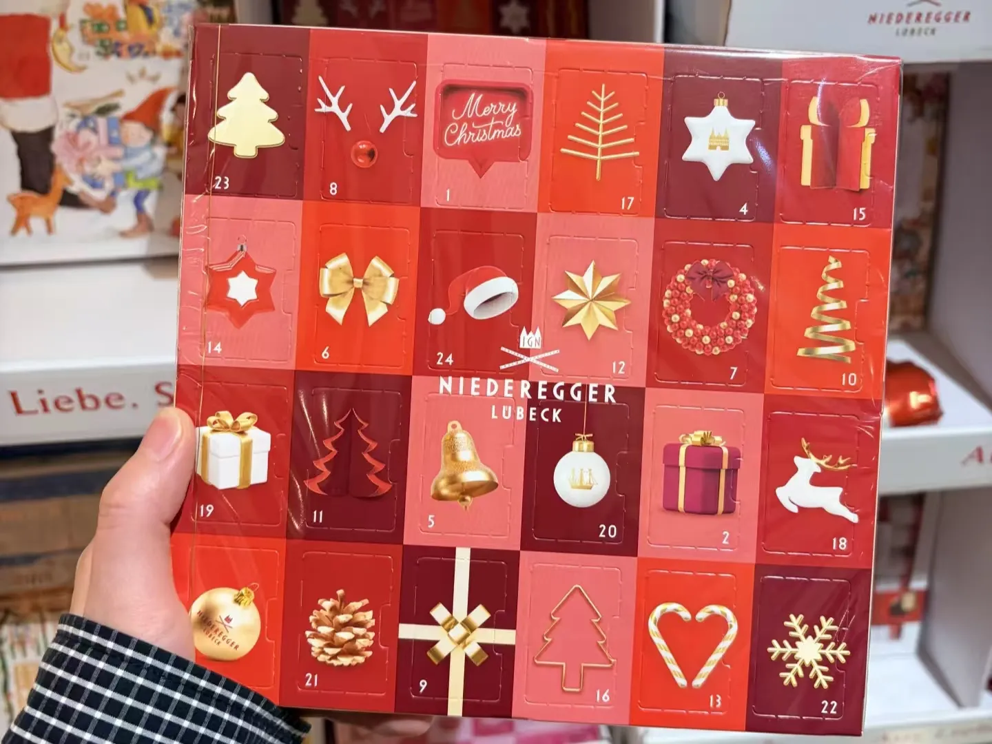 Valoarea unică a hârtiei cadou de Crăciun orb cutie