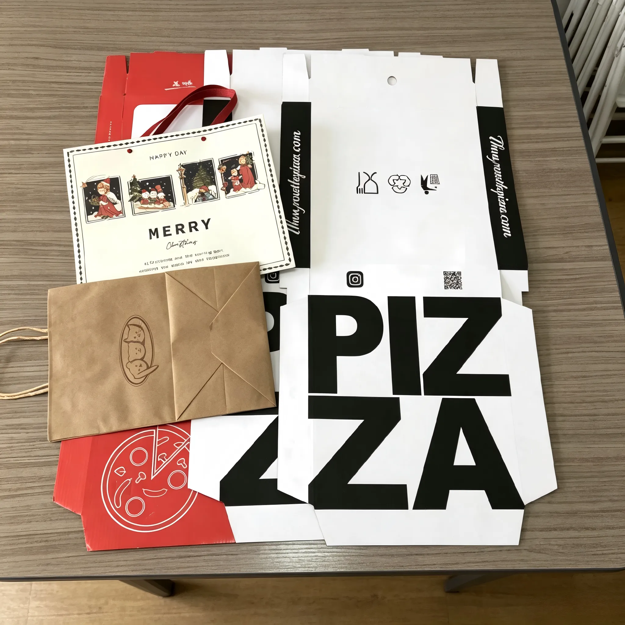Zemeijia livrează mostre de ambalaj de pizza în Canada