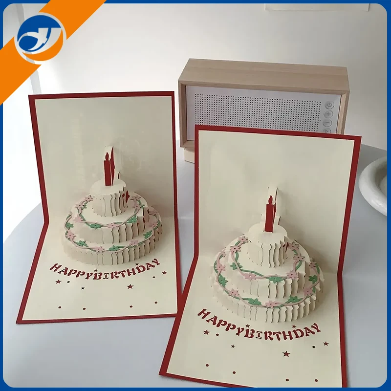 Card de hârtie 3D de naștere