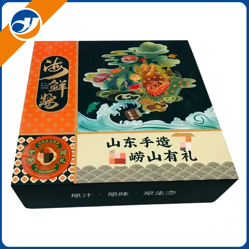 Cutie de ambalare pentru sos magnetică pliabilă