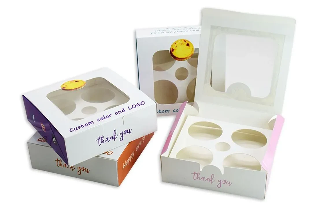Custard Tart Packaging Box