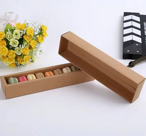 Cutie de gustări din hârtie kraft