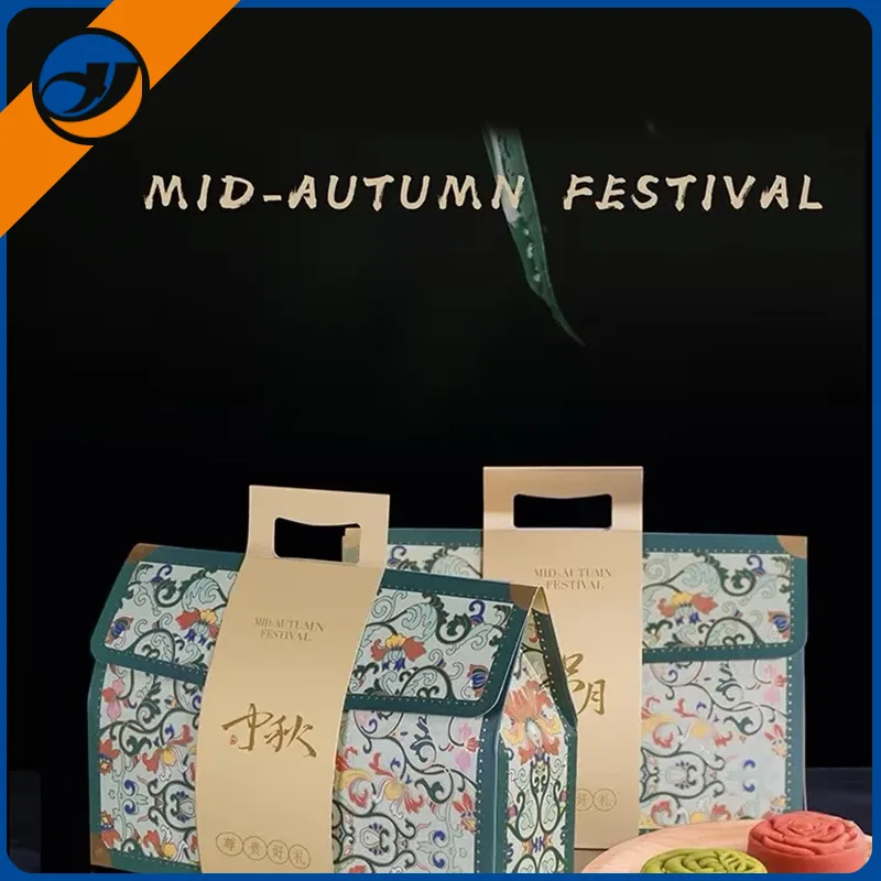 Ambalajul cutiei de cadouri pentru festival de la mijlocul toamnei